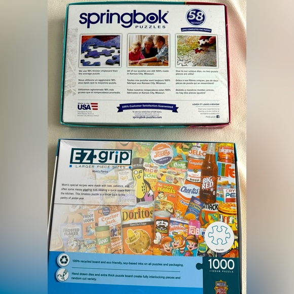 Yummy Snacks! Bundle of 2/1000pc Puzzles - Picture 4 of 6